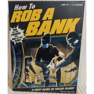 How to Rob a Bank Board Game: A heist game of foiled plans! For Ages 12+